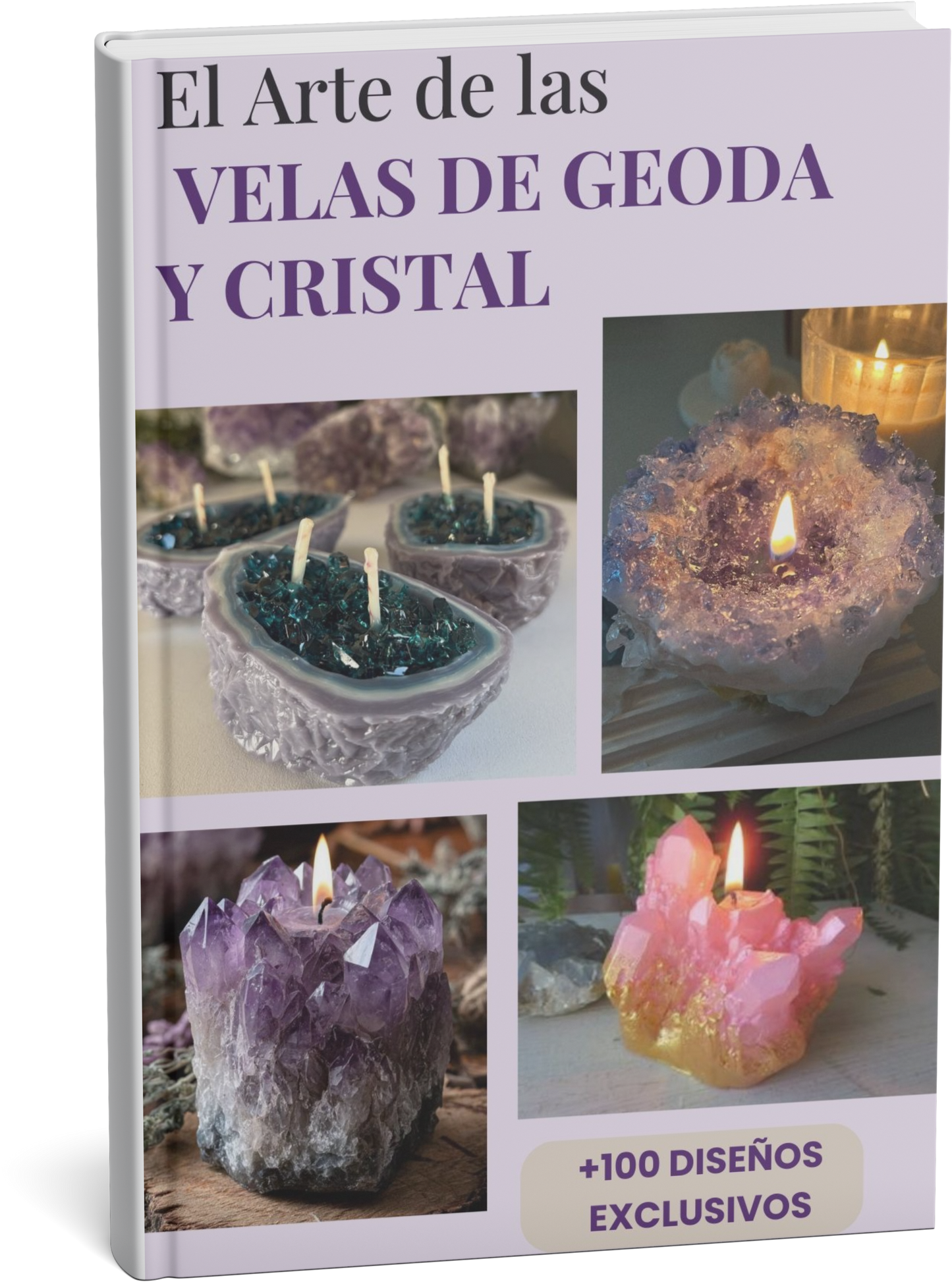 El Arte de las Velas Geoda y Cristal + 10 Bonus GRATIS! 🎁🎁🎁